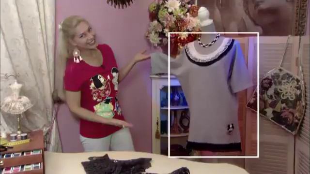 Декорирование толстовки | Ольга Никишичева смотреть онлайн