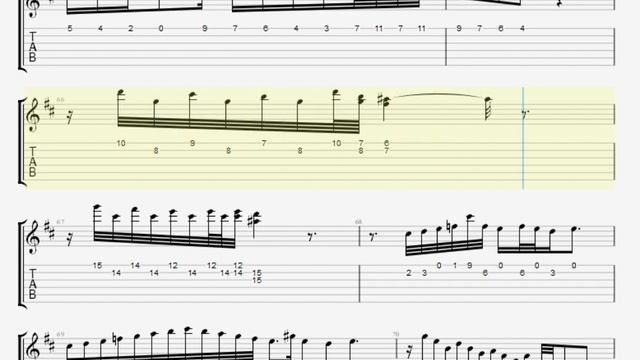 Paco de lucia ? Zyriab ? Guitarra Solista ? FLAMENCO GUITAR TABS