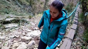 Пасть ДРАКОНА. Сочи. Водопад Пасть дракона (Глубокий Яр). Dvoe_v_Pyti