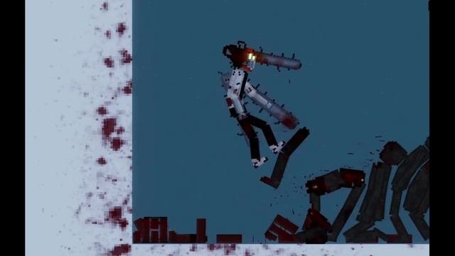человек бензопила против зомби//people Playground//