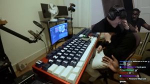 Playing osu! On The Worlds Largest Keyboard ft. Glarses