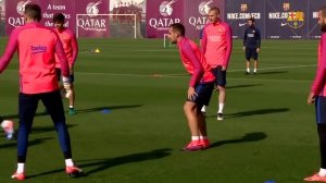 Тренировки футбольного клуба Барселона / FC Barcelona trainings