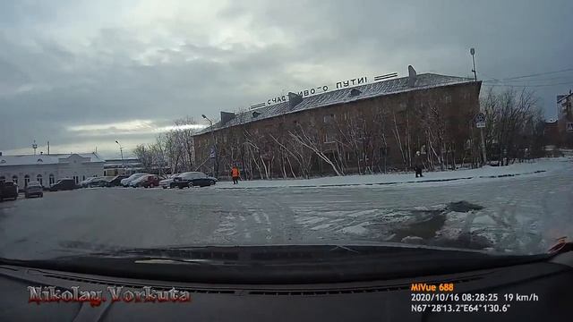 Воркута.ул.Привокзальная 16а. Вокзал.mp4 смотреть онлайн