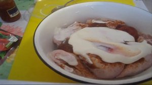 Запекаем курочку в аджике в форме Цептер