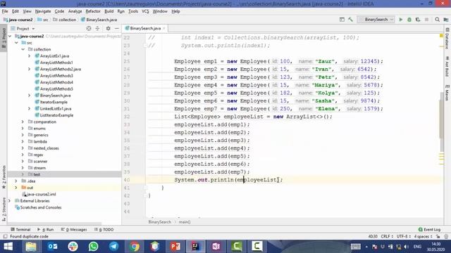 Урок 9 - Binary search (прокачанная Java) смотреть онлайн
