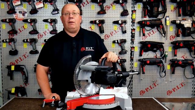 Обзорный ролик торцовочной пилы PIT PCM255-C2 смотреть онлайн