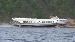 Метеор 243 Судно на подводных крыльях река Волга Козловка Чувашия 13 06 2021 рожденный в СССР
