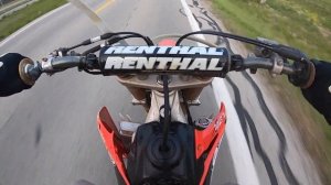2009 Honda CRF250R Top Speed Run! (GPS)