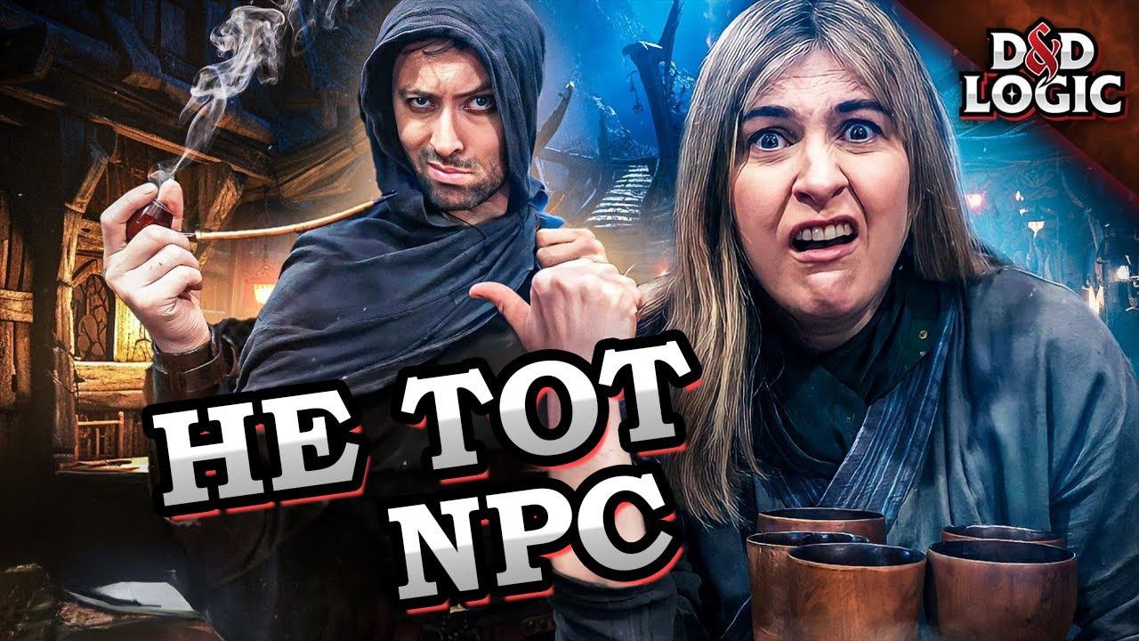 Когда игроки в D&D сосредотачиваются не на том NPC - D&D LOGIC на Русском