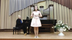 "Ария Жанетты" Д. Бортнянский из оперы "Сокол"