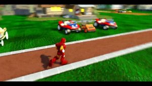 Железный человек VS Веном Мультик игра и Тачки Машинки Дисней Disney cars