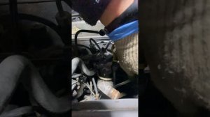 Замена термостата Ford escort 1,8td 1998