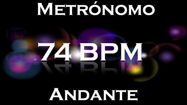 74 BPM Metronome Metrónomo Métronome Metronom Metronomo Metrônomo смотреть онлайн