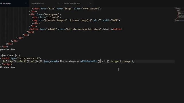 Tutorial Laravel Web Forum - #08 (Forum CRUD 6 / Select2 Tags Edit) смотреть онлайн