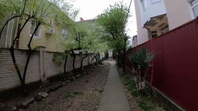 От ул.Сьянова и Тормахова на пляж! Полный маршрут! Лазаревское апрель 2023г?ЛАЗАРЕВСКОЕ СЕГОДНЯ?СОЧ