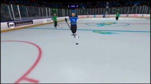 screaming at this game for 10 minutes… ||| pick up hockey league vr