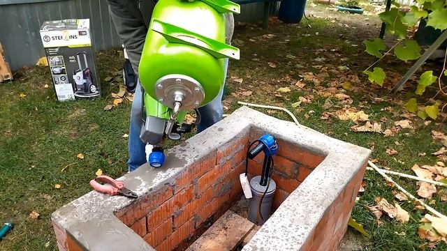Консервация скважины на зиму.
