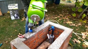 Консервация скважины на зиму.