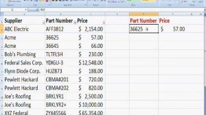 Microsoft Excel VLOOKUP Tutorial for Beginners - Office Excel 2003, 2007, 2010