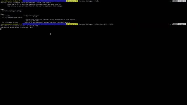 Keylogger | Credential harvesting using huntsman | Golang смотреть онлайн