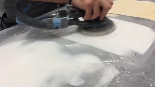 Шпатлевка Roberlo Multiextender. Шлифовка абразивом Р400 смотреть онлайн