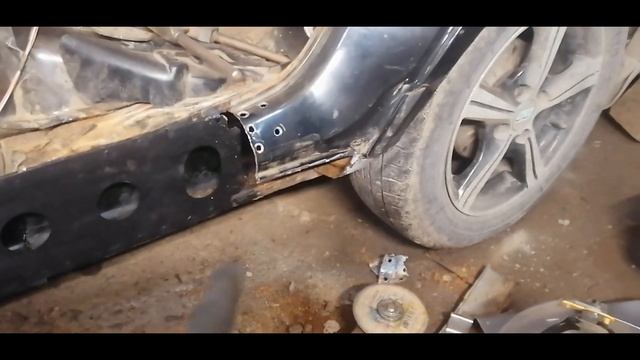 Приора ремонт порога и дно полностью смотреть онлайн