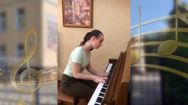 играем на пианино / прелюдии Скрябина опус 11 № 4 и 6 смотреть онлайн