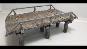 Деревянный Мост (для диорамы)