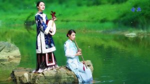 Relaxing With Chinese Bamboo Flute, Monochord Guzheng, Erhu  |  Instrumental Music Collection