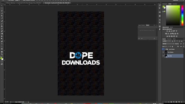 Dope Downloads iPhone Mockup Video Tutorial смотреть онлайн