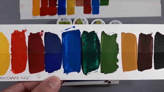 Светостойкость №3. Гуашь Rosa Studio, Луч Классика, Калинковичский завод бытовой химии смотреть онлайн