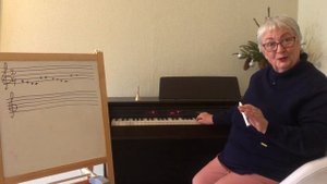 44.Музыкальный диктант. Запись мелодии.