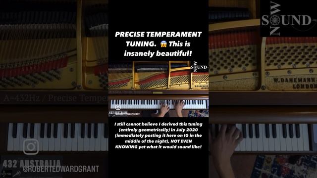 Precise Temperament Tuning Sounds Incredible! смотреть онлайн