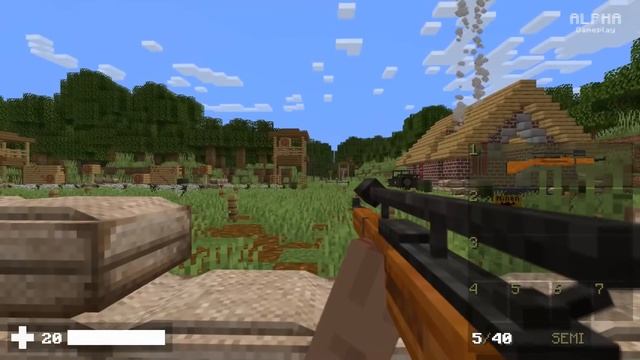 НАСТОЯЩИЙ ШУТЕР В МАЙНКРАФТЕ(Minecraft) смотреть онлайн