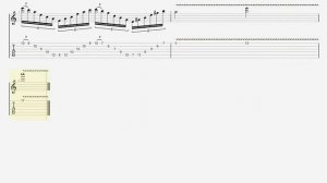 Smoke and Mirrors / Symphony X Michael Romeo Guitar TAB【Guitar Sweep Vol.5】