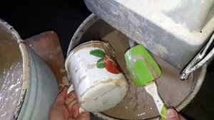 2. Готовим опару для будущего Хлеба ржаного на закваске.