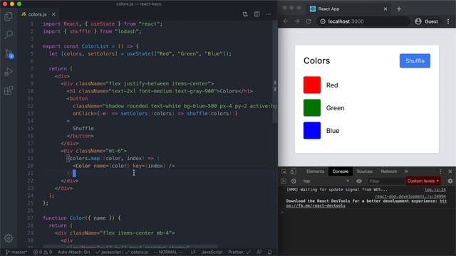 Why does React need keys - Part 1 смотреть онлайн