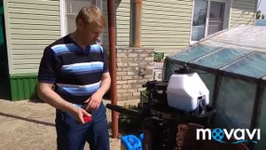 Первый запуск мотора Hangkai 6