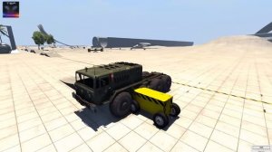 BeamNG - BTR 80 vs MAZ 537 - Crash Tests & Challenges