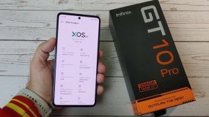 Infinix GT 10 Pro 8/256Gb Распаковка и Первое Знакомство