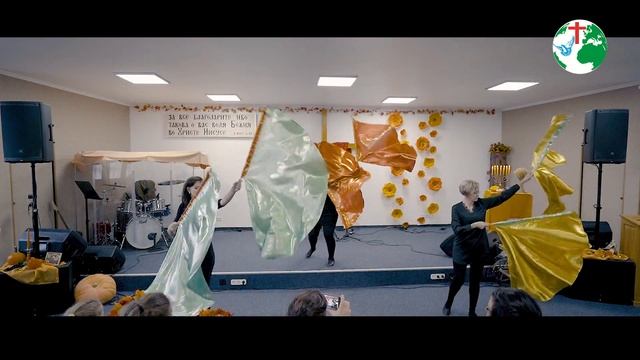 Танец с флагами, Sokolovs Brothers-''Нет подобного Тебе'',Праздник урожая 06.10.2019 смотреть онлайн