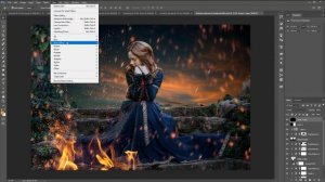 Burning Love Letter - Fire Effect Photo Manipulation - Photoshop Tutorial