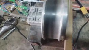 колесо гироскутера от 220 вольт - запросто.