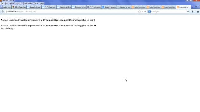 PHP Debug
