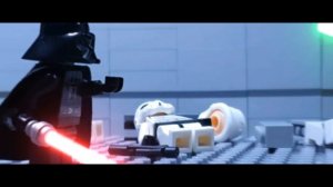LEGO Star Wars Luke vs Darth Vader | Stop Motion Animation