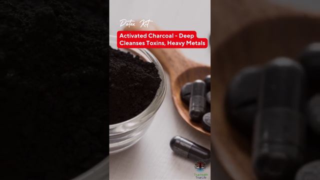 Detox Kit - Activated charcoal detox - A powerful way to eliminate toxins and heavy metals