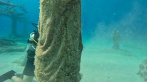 Diving at underwater museum Musan, Ayia Napa.