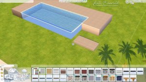 Sims 4 Glass Pool Tutorial [No CC!] | Kate Emerald