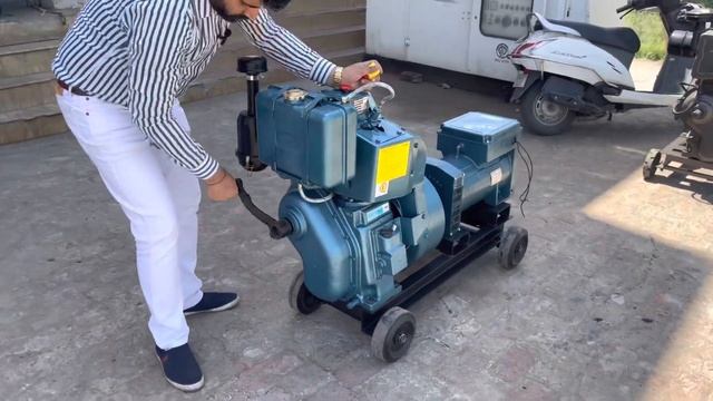 Kirloskar 10kva Generator with 12hp Kirloskar DAF12 Engine || Kirloskar Generator 9034280002 смотреть онлайн