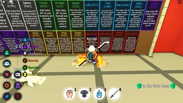 ОБНОВЛЕНИЕ АНИМЕ ФАЙТИНГ СИМУЛЯТОР РОБЛОКС - 2й ФАЙТИНГ ПАСС - Anime Fighting Simulator codes смотреть онлайн